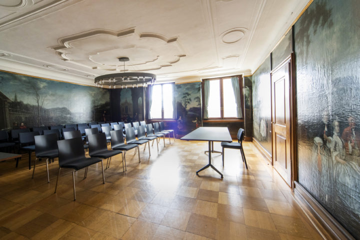 Konzertbestuhlung im Barockzimmer