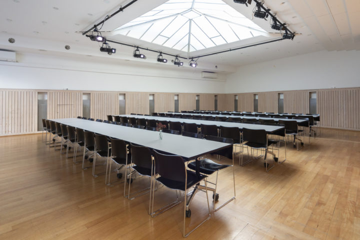 Bankettbestuhlung im Saal